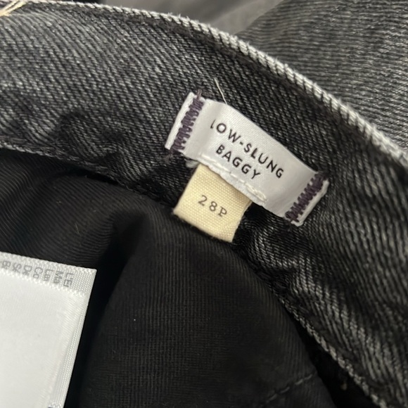 Madewell Petite Low-Slung Baggy Jeans in Kingswood Wash Size 28 petite - Picture 7 of 9